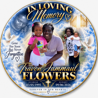 ILM Travon Flowers 3 inch Buttons (Copy 2)