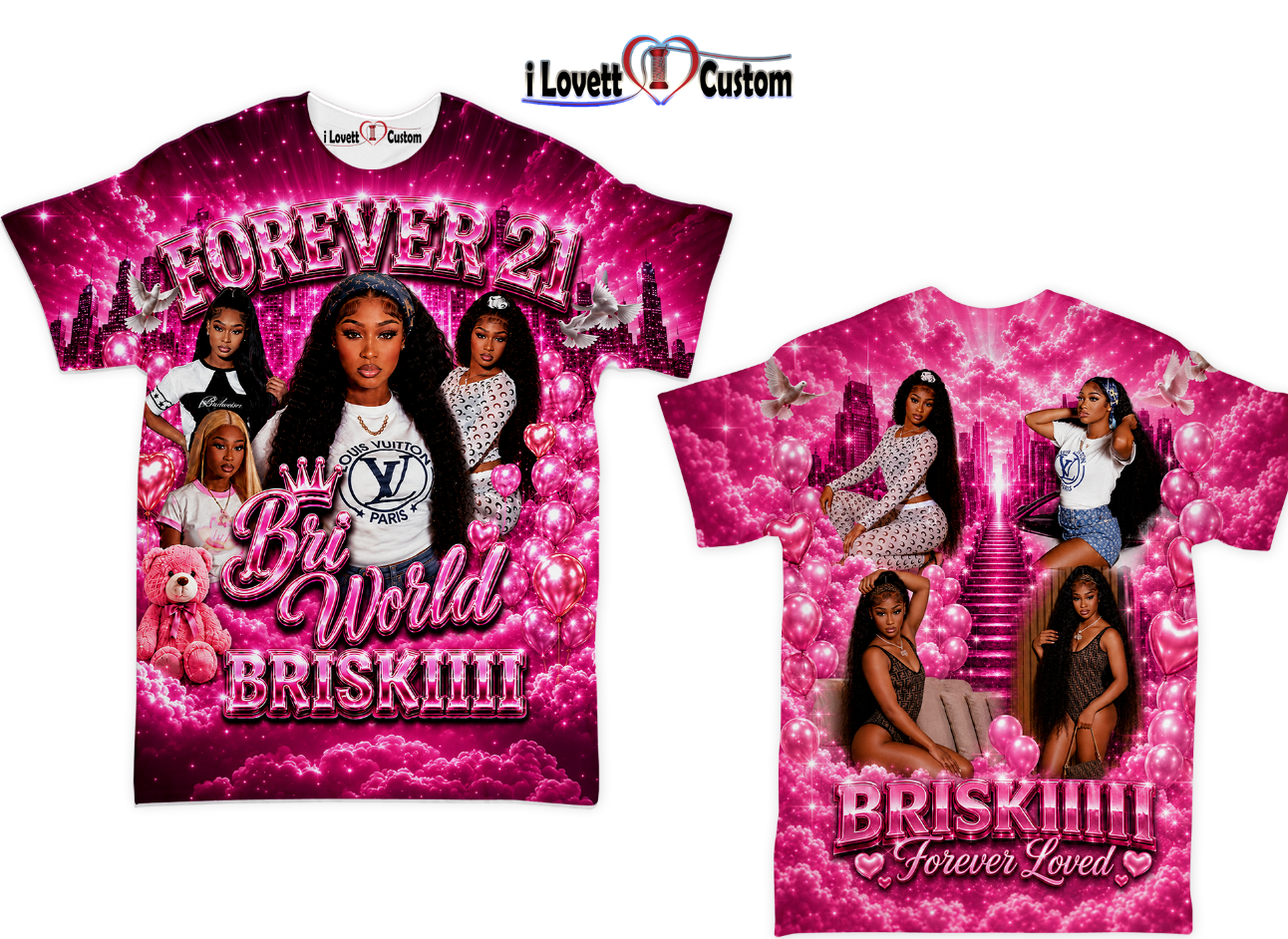 3d Bri World front and back