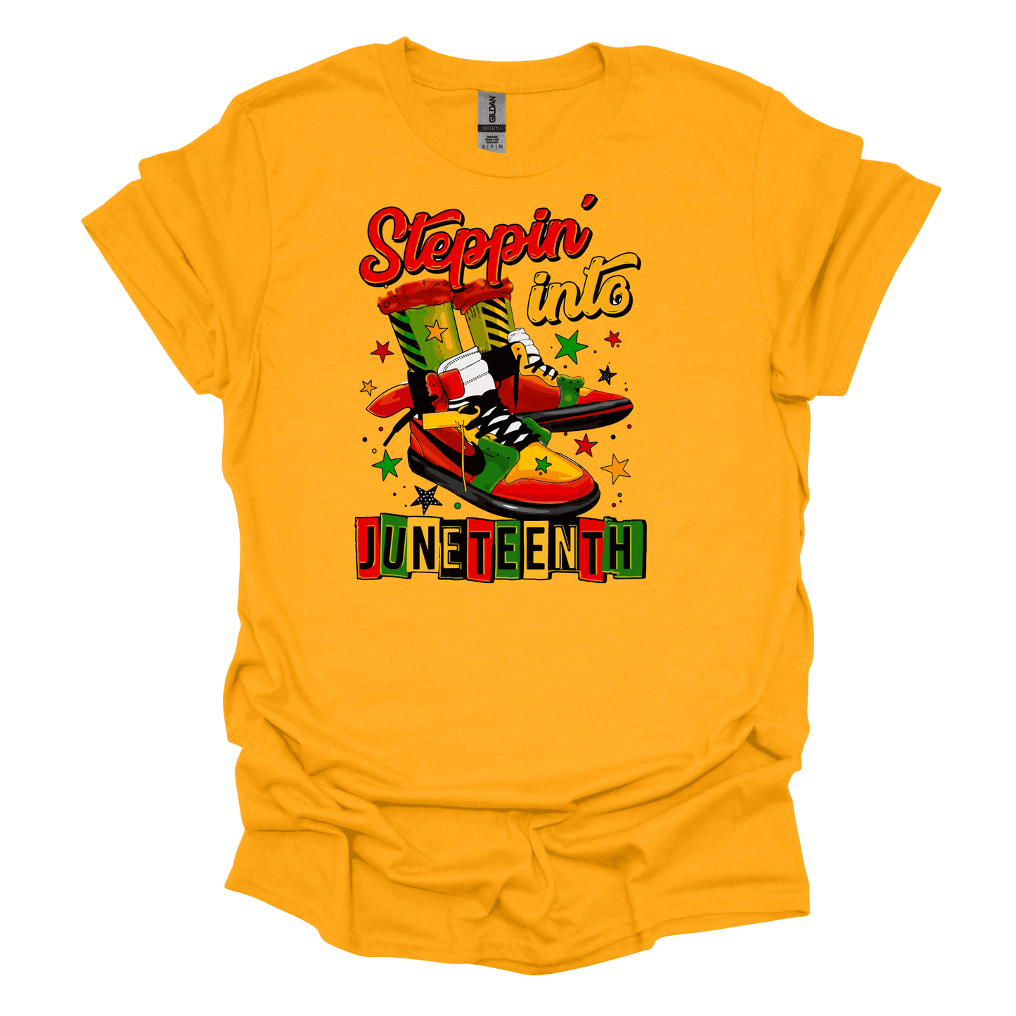 Steppin' Into Juneteenth Tee - Walk With Purpose