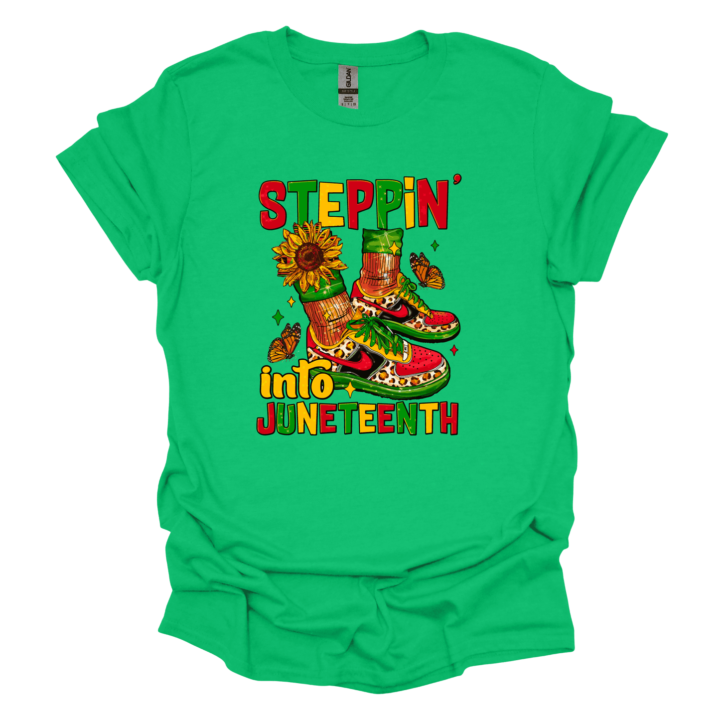 Steppin' Into Juneteenth Tee - Step Into A New Era