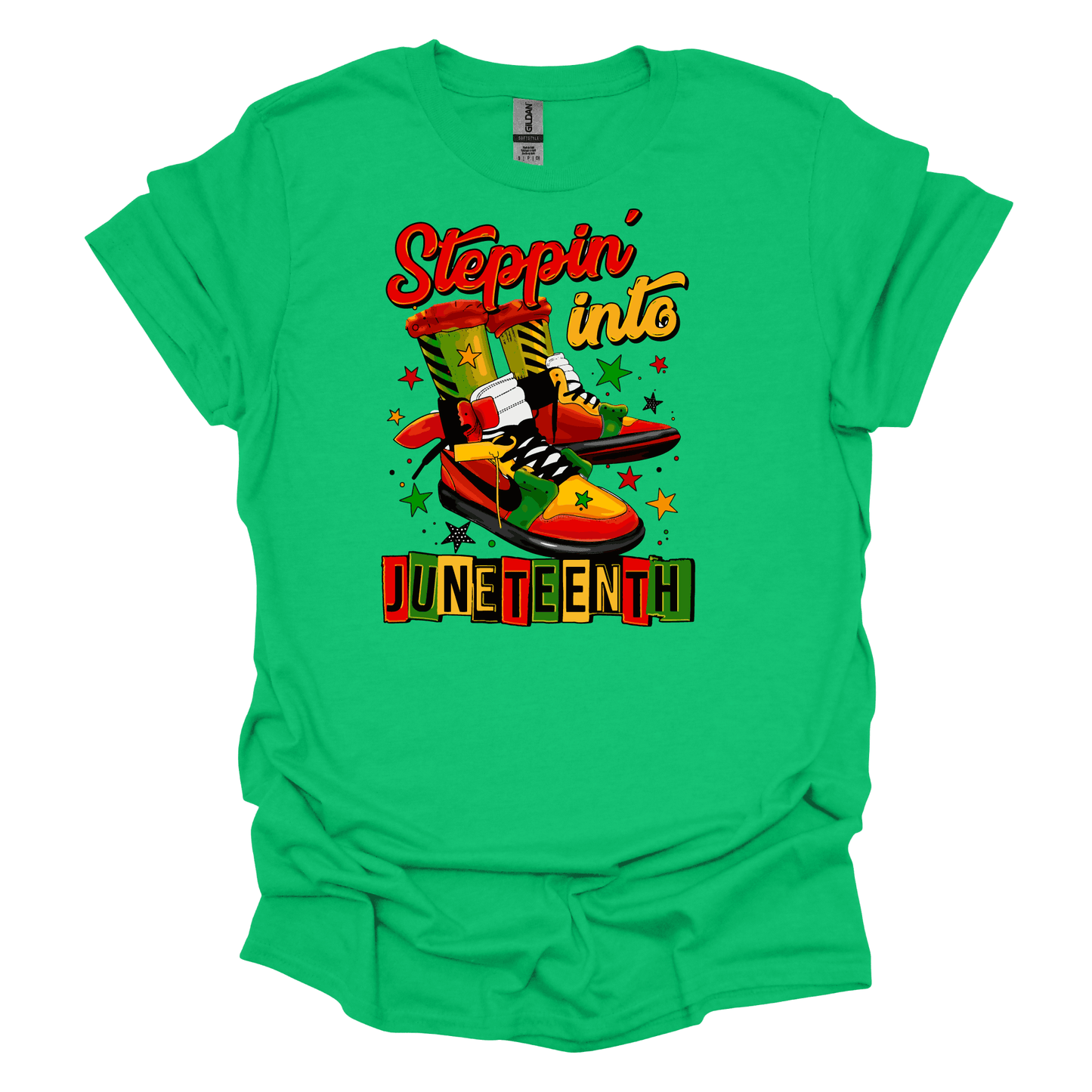 Steppin' Into Juneteenth Tee - Walk With Purpose