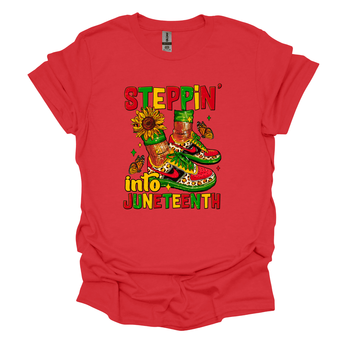 Steppin' Into Juneteenth Tee - Step Into A New Era