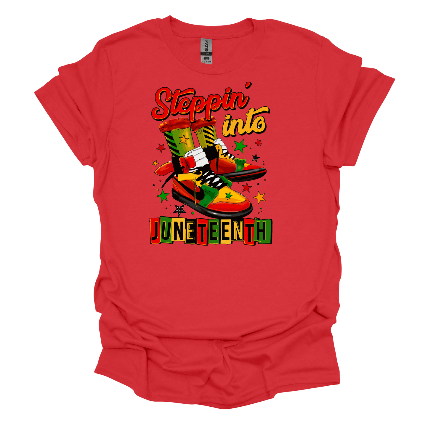 Steppin' Into Juneteenth Tee - Walk With Purpose