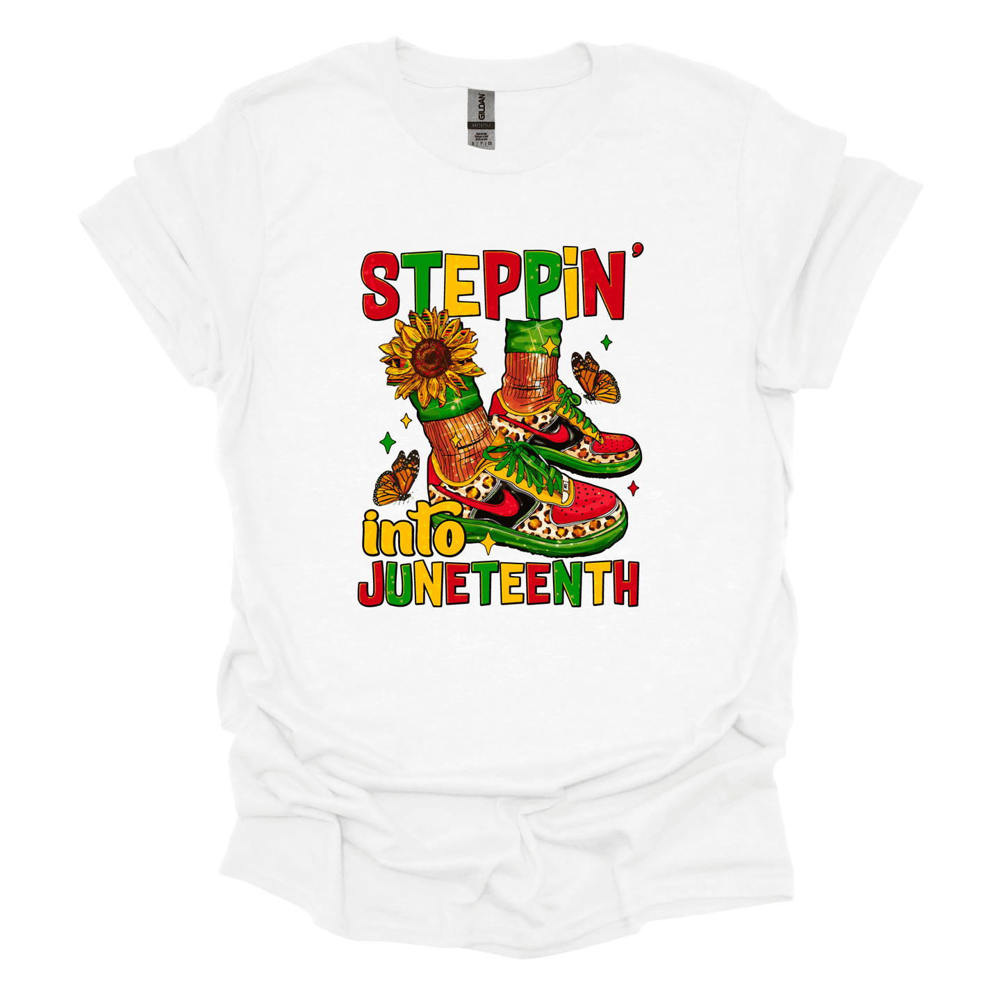 Steppin' Into Juneteenth Tee - Step Into A New Era