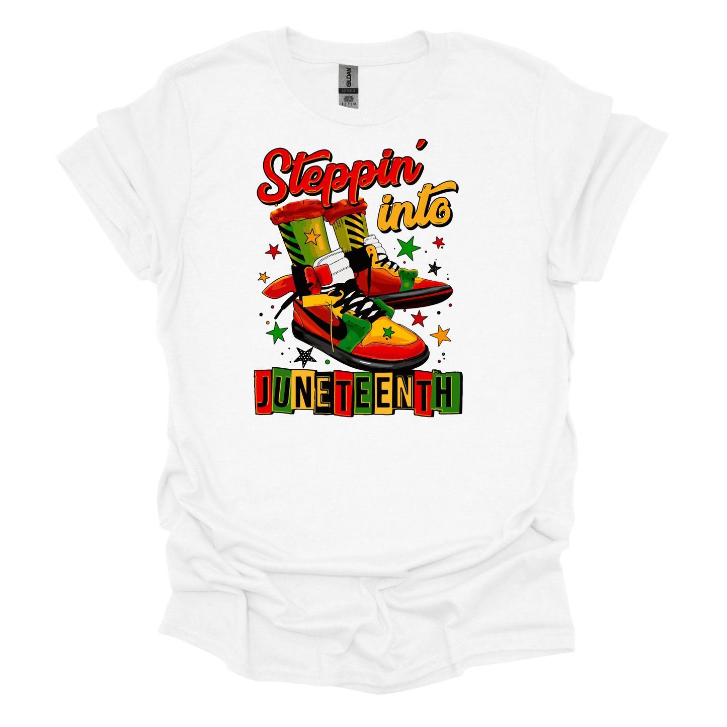 Steppin' Into Juneteenth Tee - Walk With Purpose