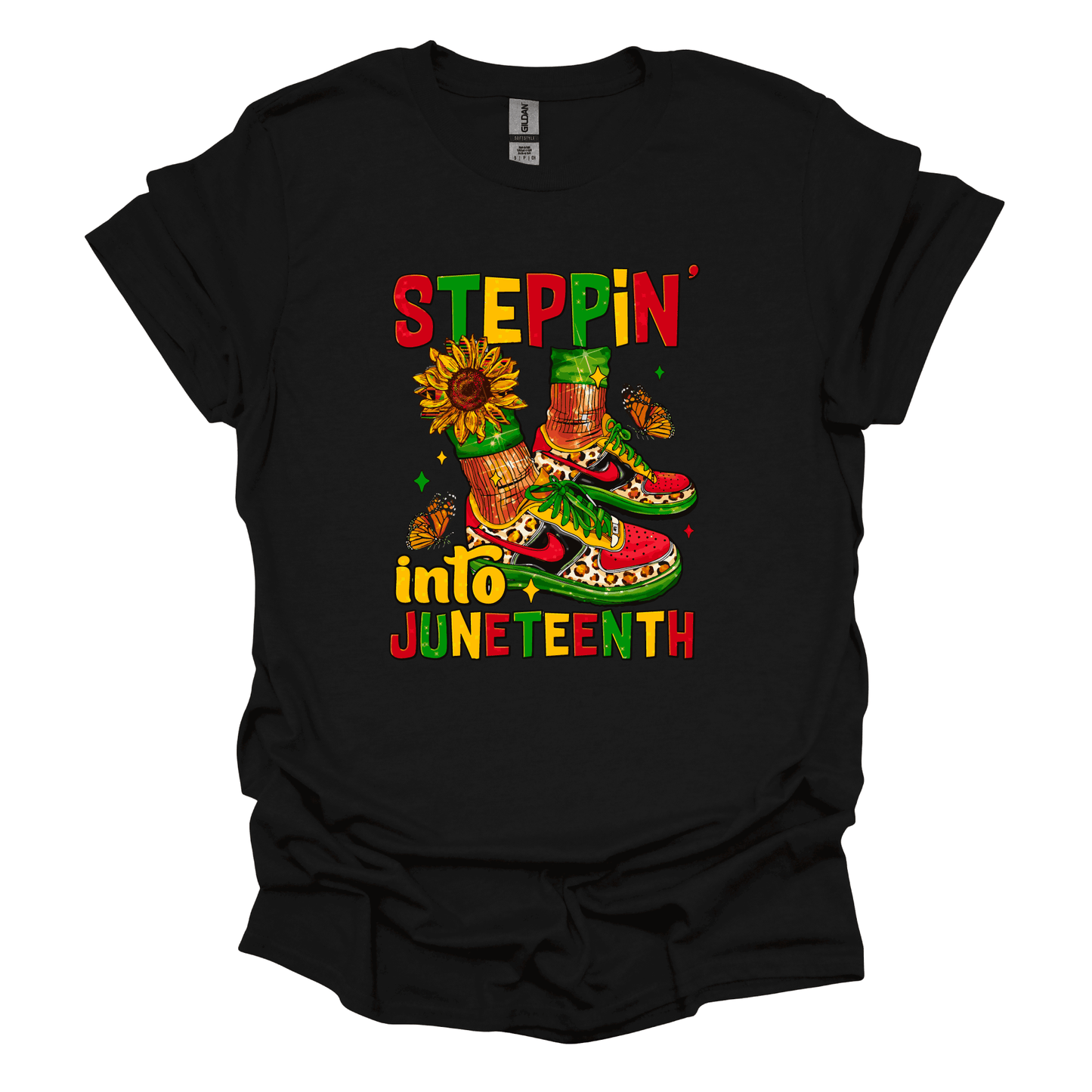 Steppin' Into Juneteenth Tee - Step Into A New Era