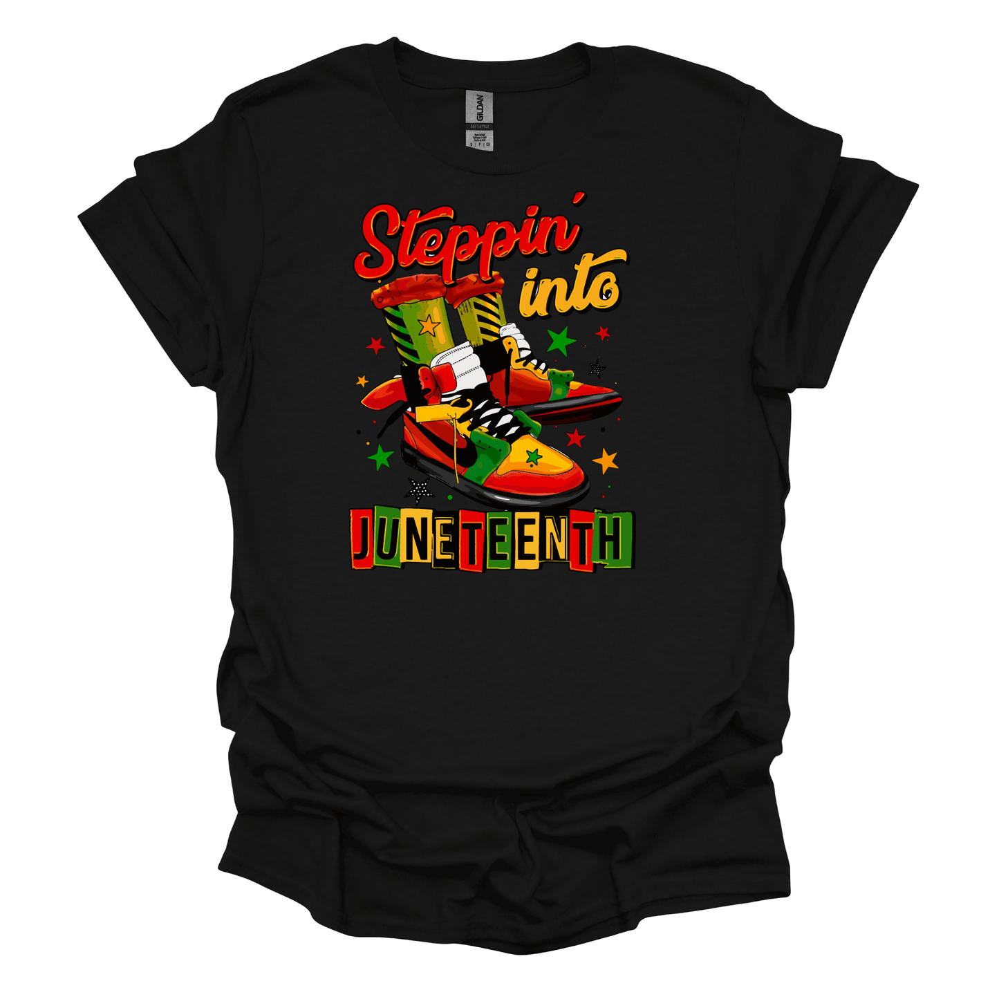 Steppin' Into Juneteenth Tee - Walk With Purpose