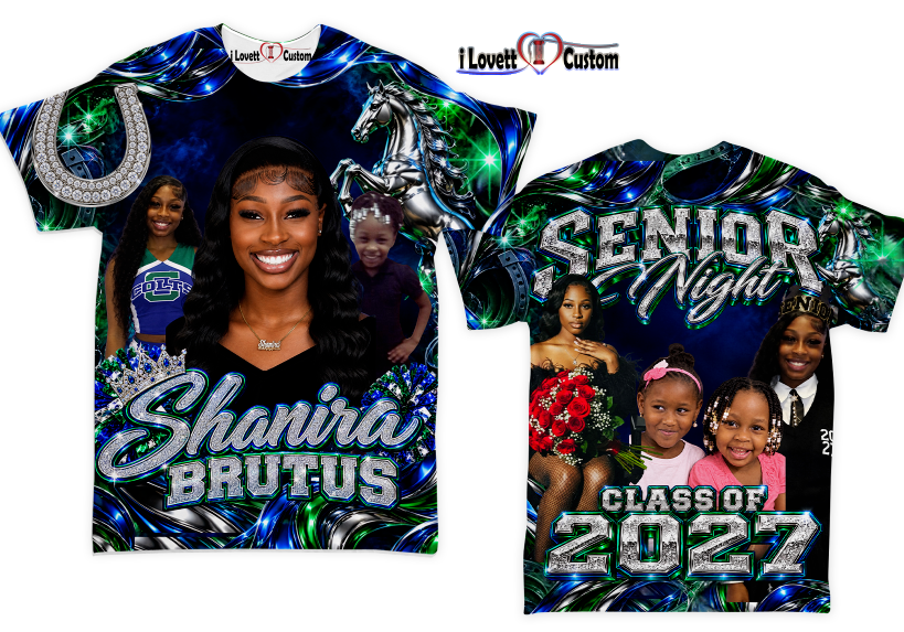 Shanira Brutus Senior night Custom cousin shirt