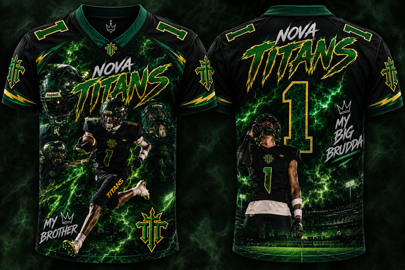 3D allover shirts front and back Nova Titans #1 Brother