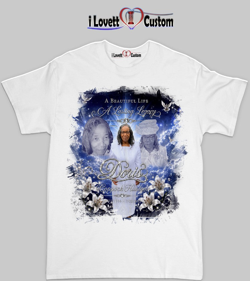 center print shirts Custom Orders