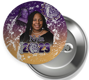Nyla's Full-Color Buttons 3 inch Custom Buttons 10 for $30