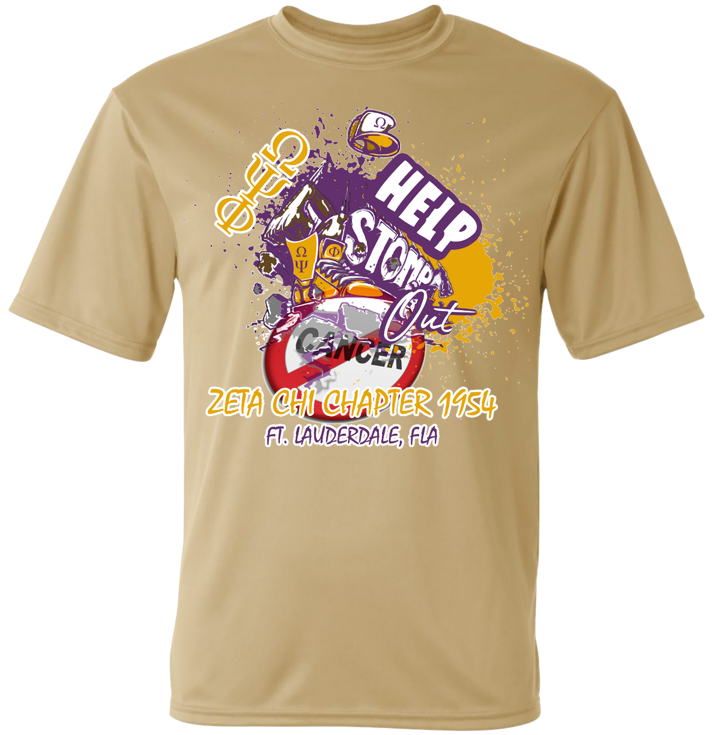 Zeta Chi Chapter "Help Stomp Out Cancer"