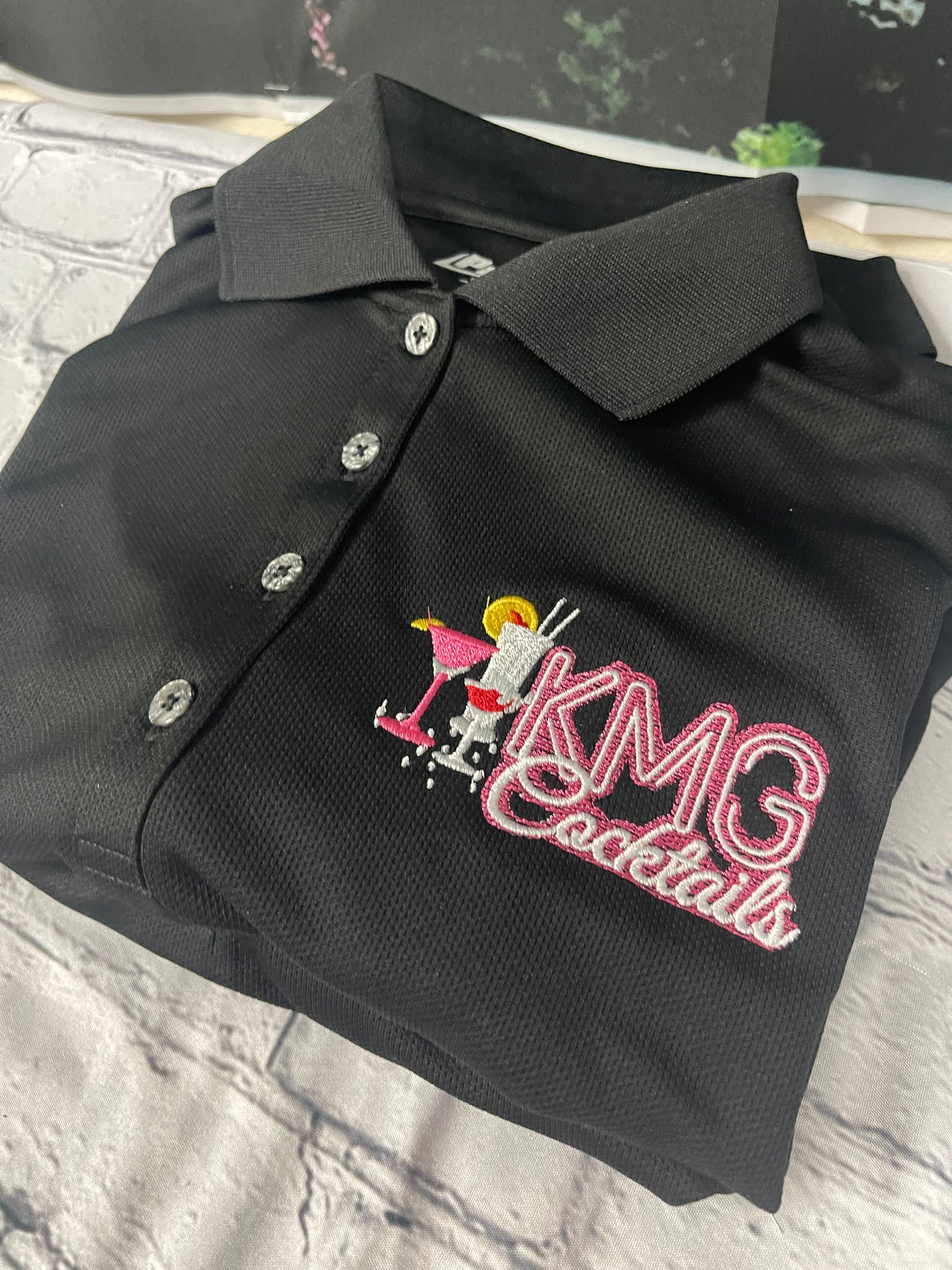 Polo shirt with your embroidered logo