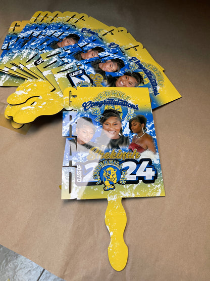 Grad fan keepsakes 5 for $50