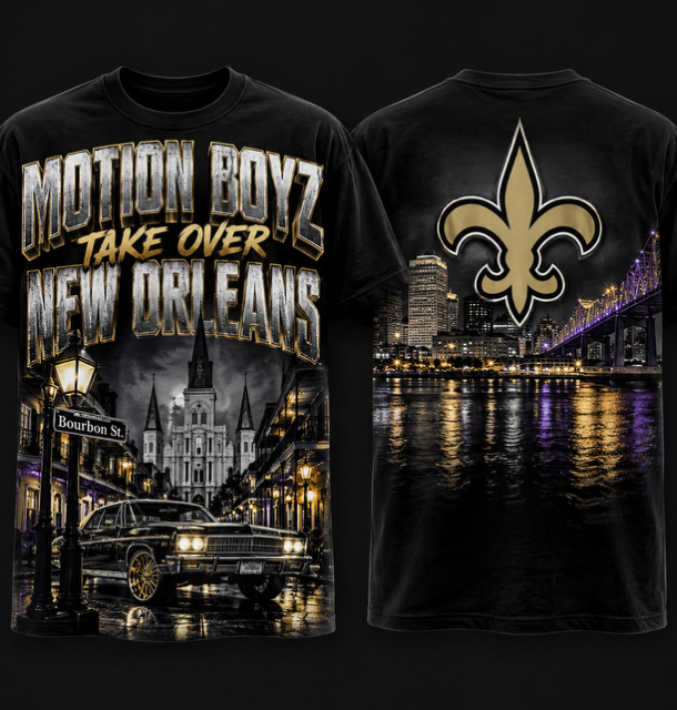 Motion boyz 3d shirts