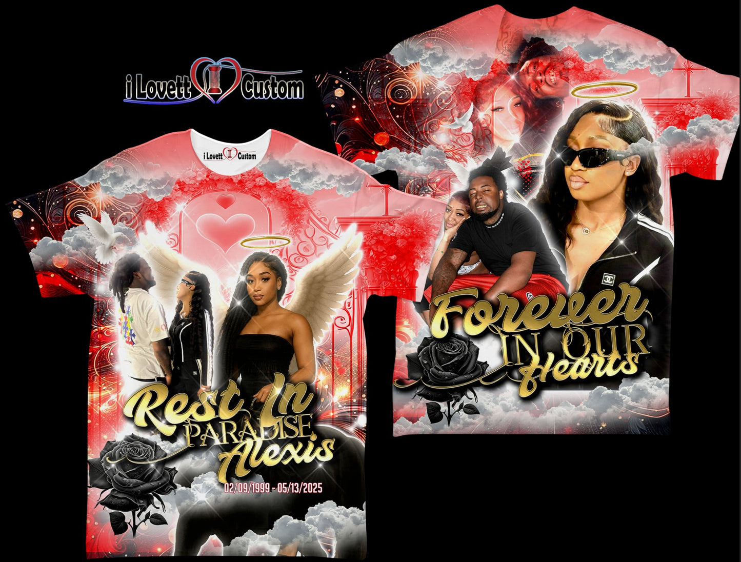 All Over 3D Premium Digital Print T-Shirt