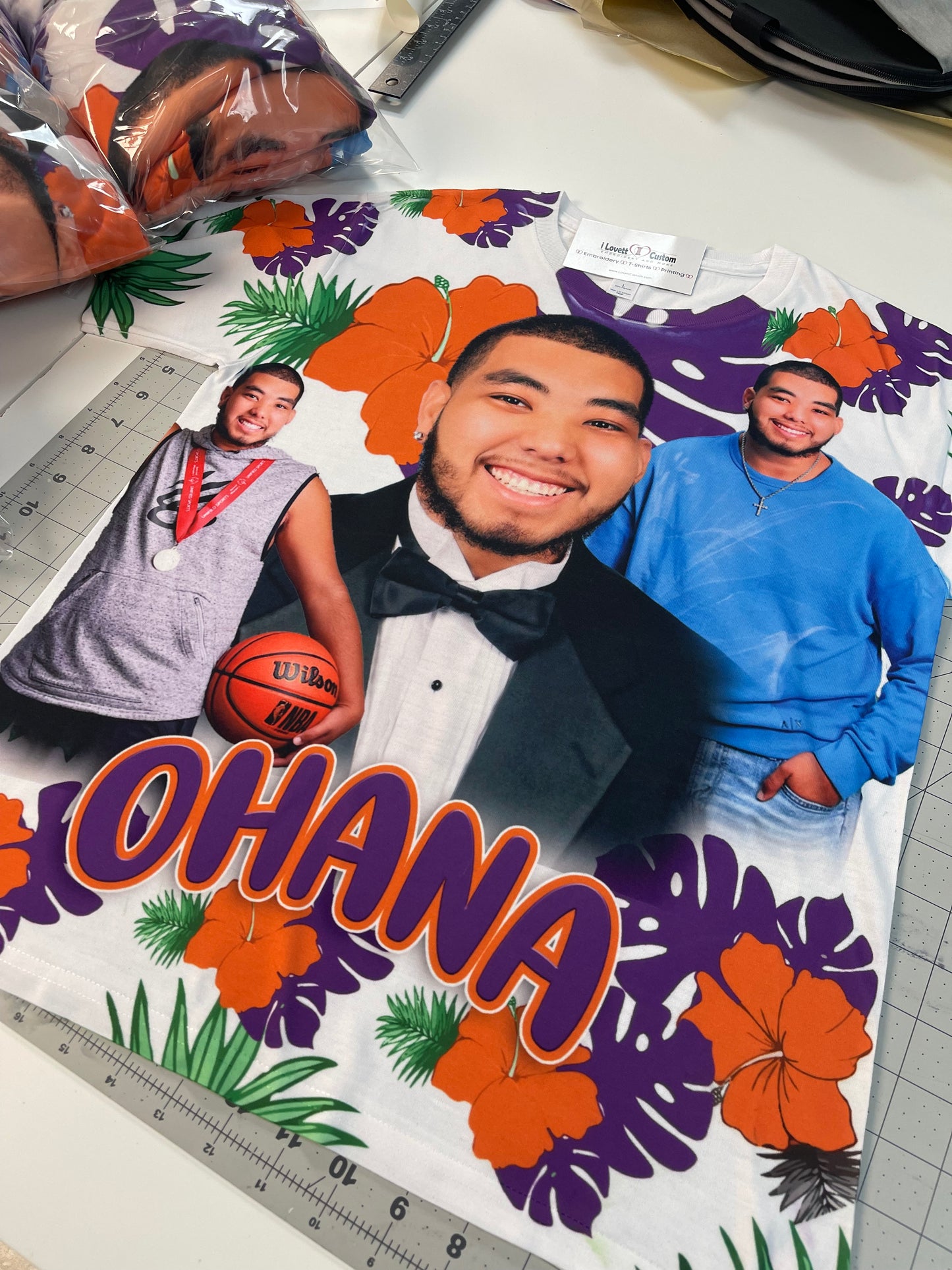 All Over 3D Premium Digital Print T-Shirt