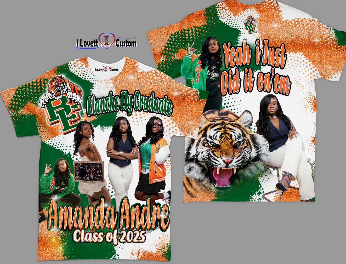 All Over 3D Premium Digital Print T-Shirt