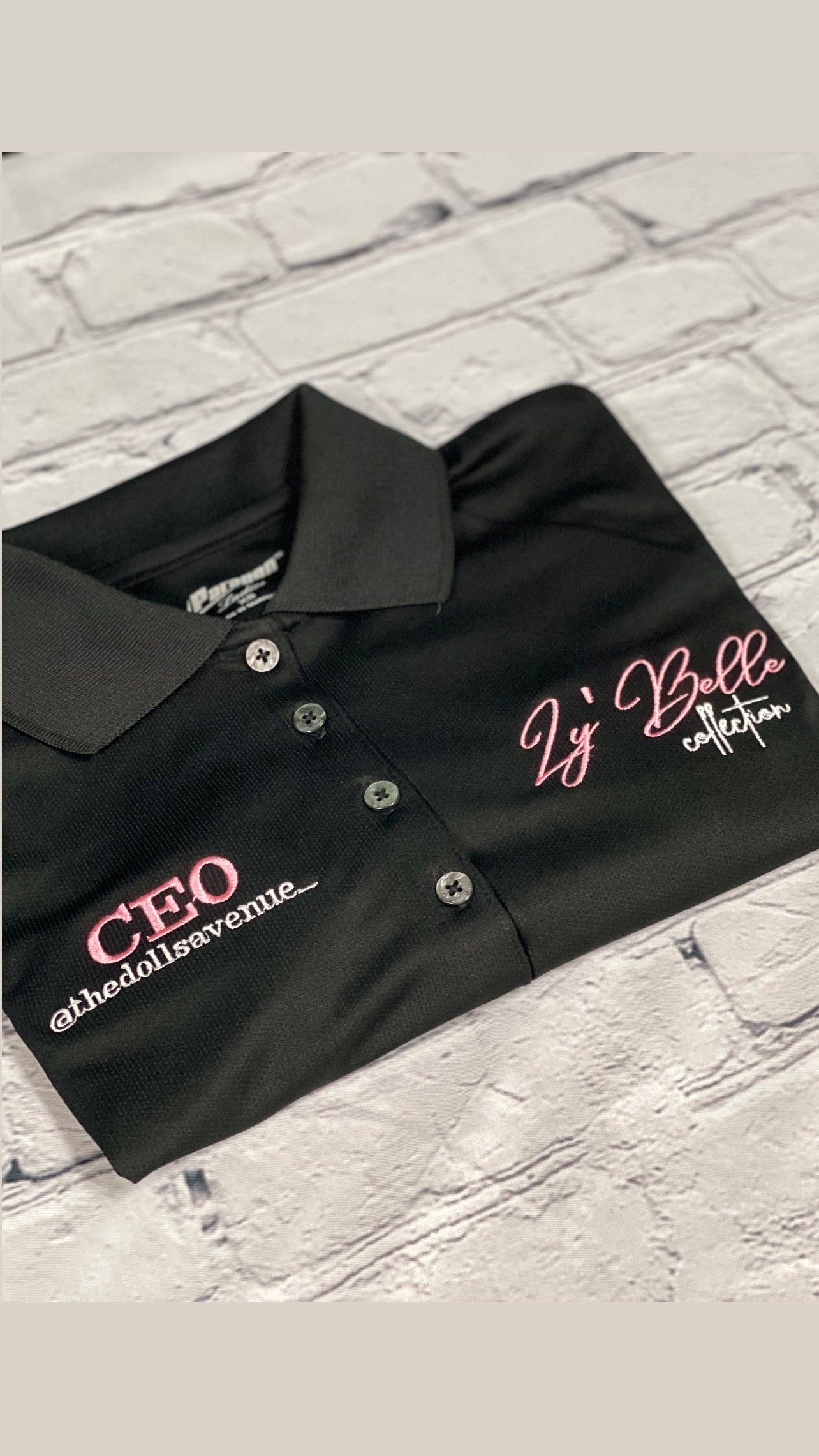 Polo shirt with your embroidered logo
