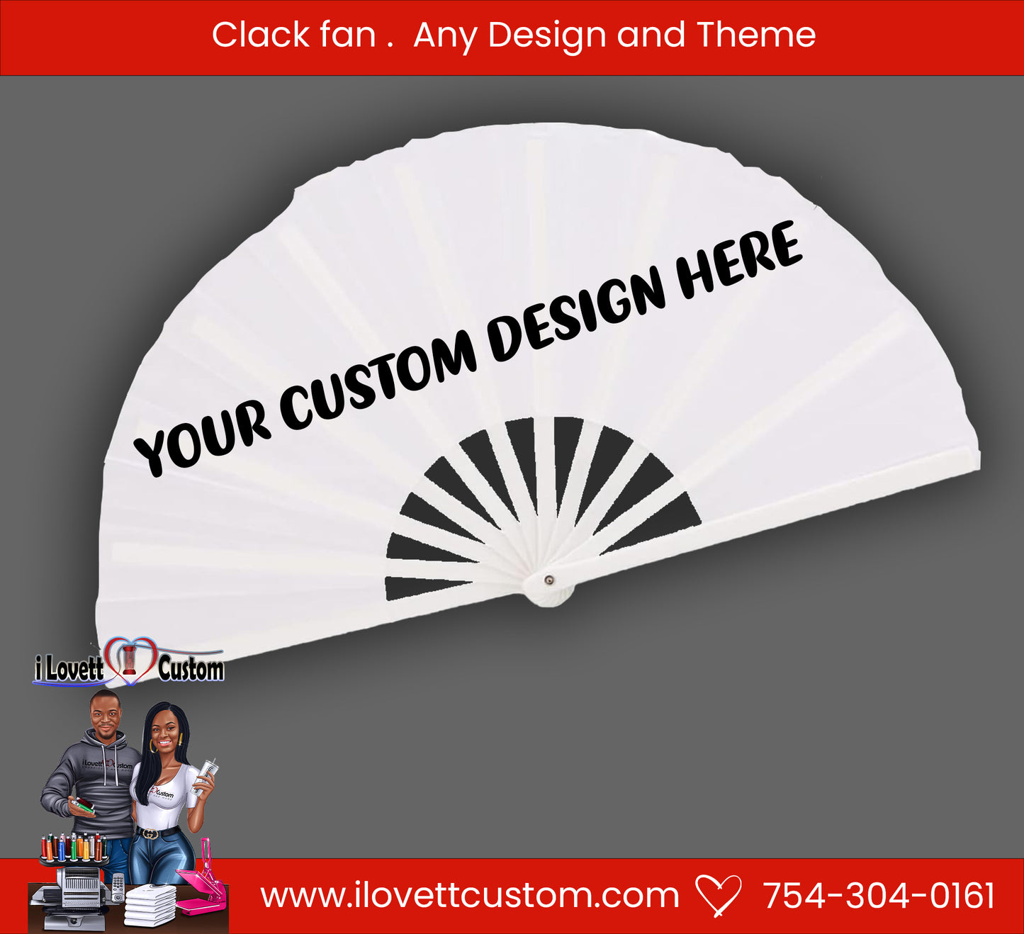 Clack Fans Any Design Any theme