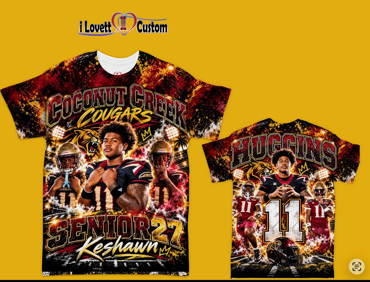 Keshawn Huggins 3d shirt
