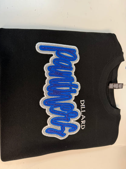 Dillard Panthers Embroidered Sweatshirts