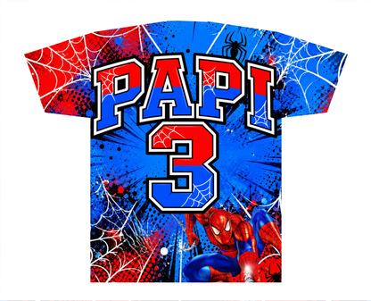 Papi Spider-Man  3D ALLOVER SHIRTS (Copy)
