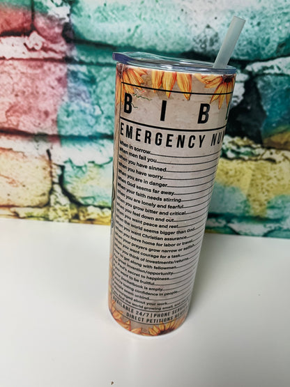 Affirmation Bible Tumbler