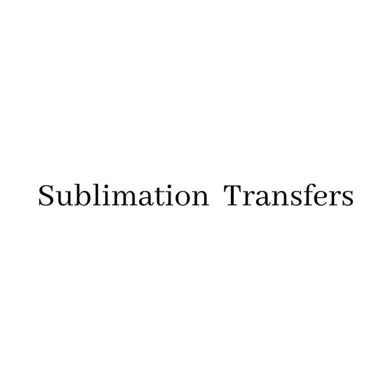 Sublimation Transfers