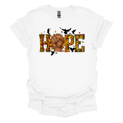 Juneteenth Empowerment Tee - Embrace "Hope"