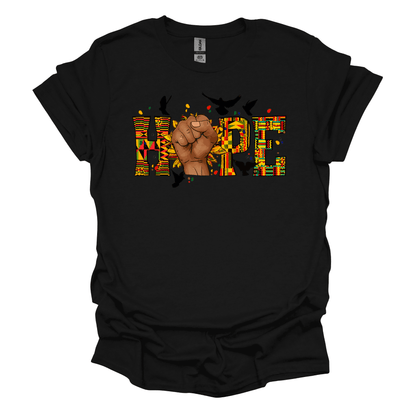 Juneteenth Empowerment Tee - Embrace "Hope"