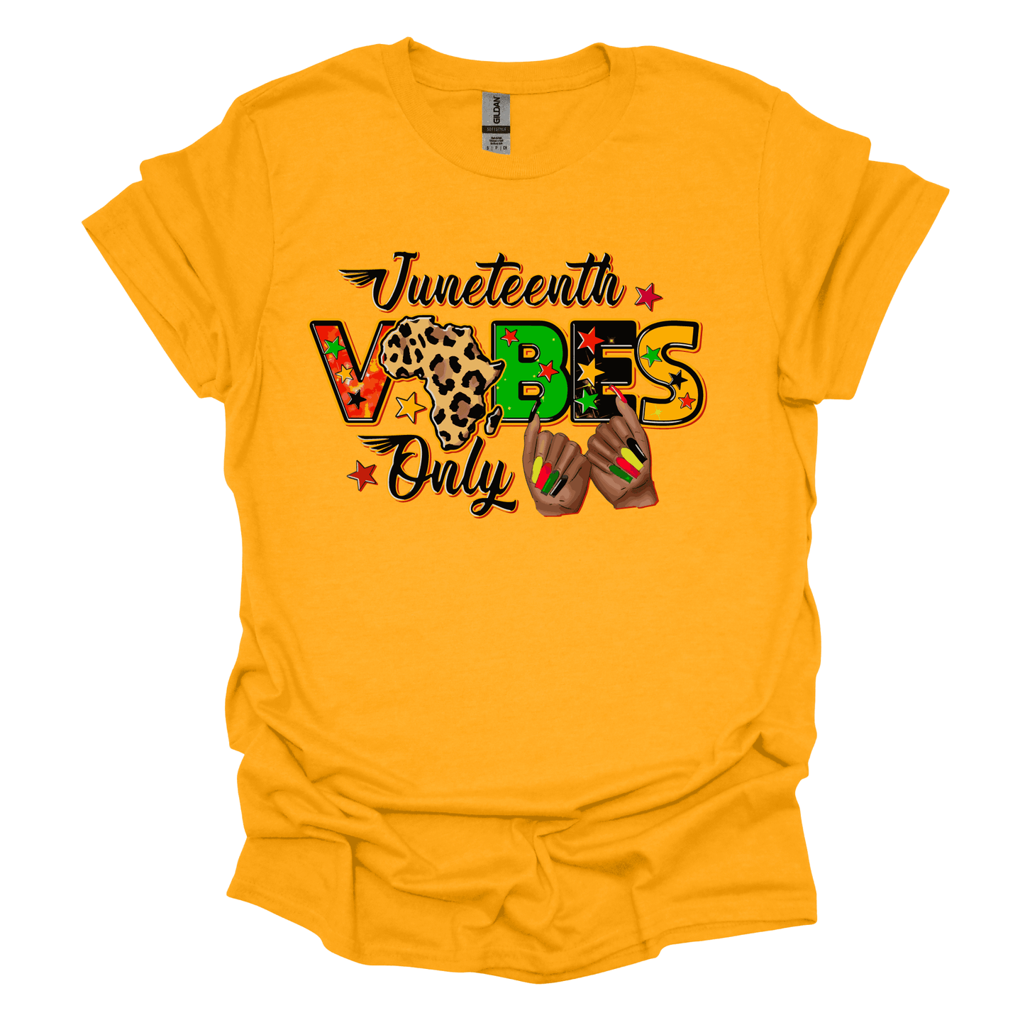 Juneteenth Vibes Only Tee