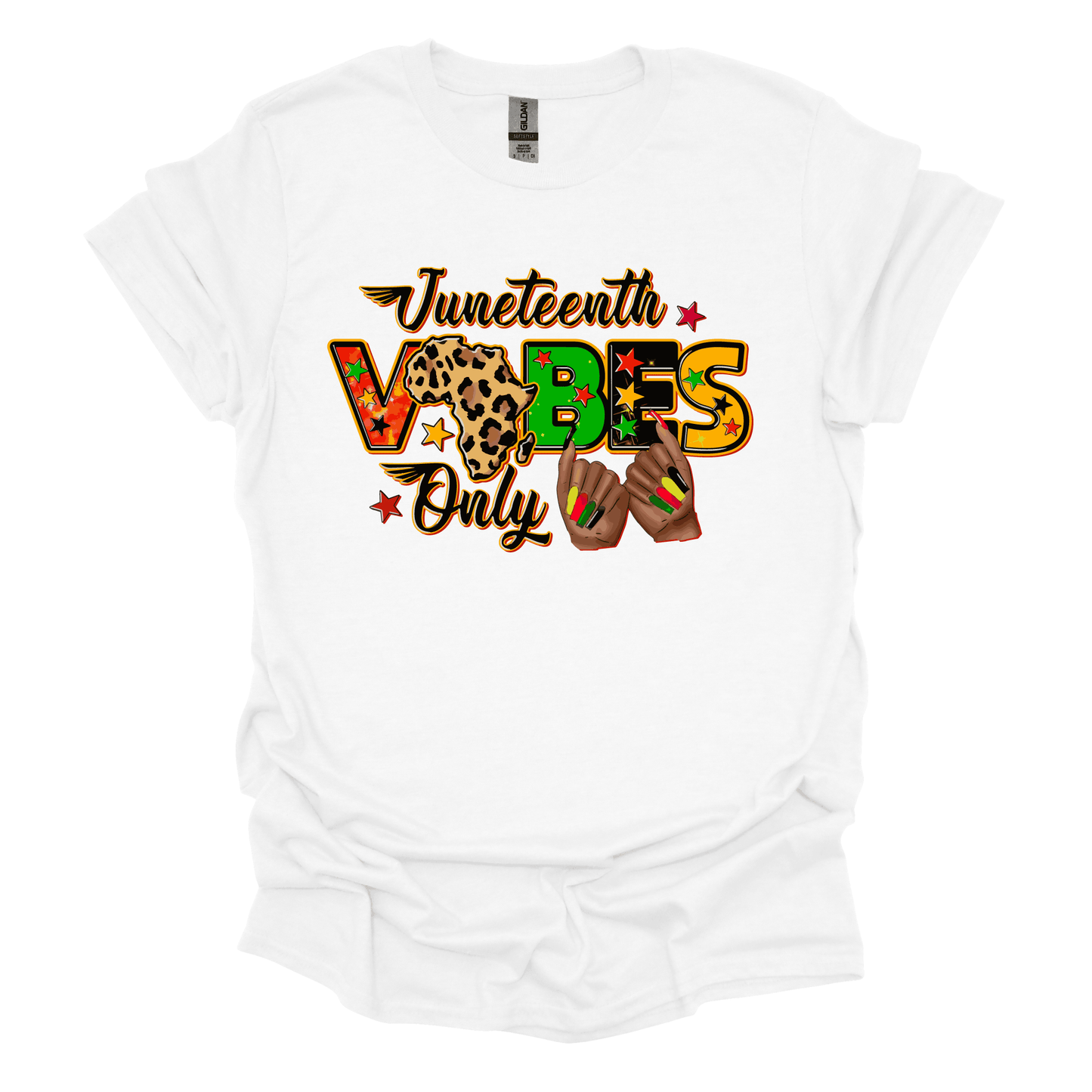 Juneteenth Vibes Only Tee