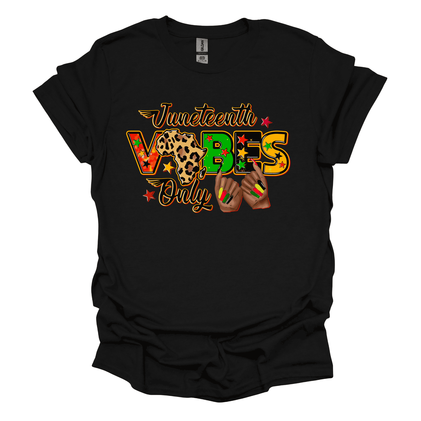 Juneteenth Vibes Only Tee