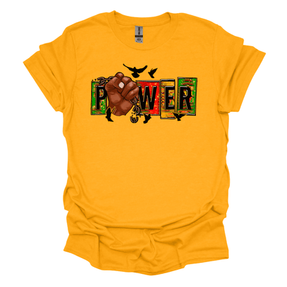 Juneteenth Empowerment "Power" Tee