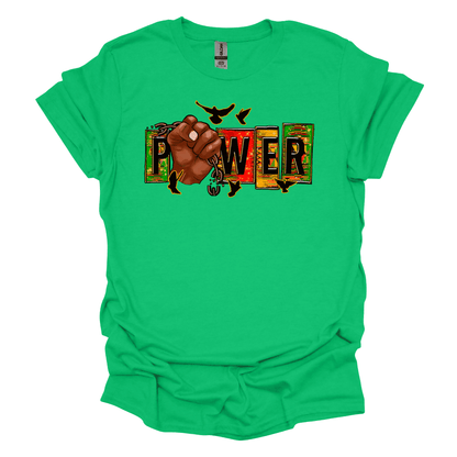 Juneteenth Empowerment "Power" Tee