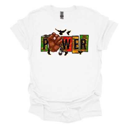 Juneteenth Empowerment "Power" Tee