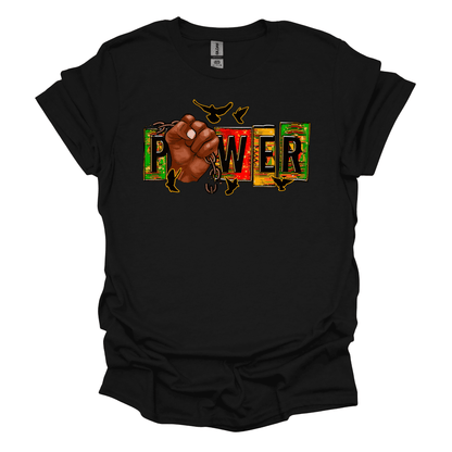 Juneteenth Empowerment "Power" Tee