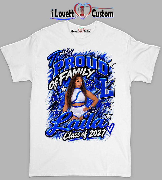 Laila Senior Night Center prints tshirts