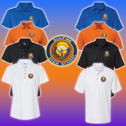 Sunfire High School Staff Polo Shirts