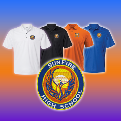 Sunfire High School Staff Polo Shirts