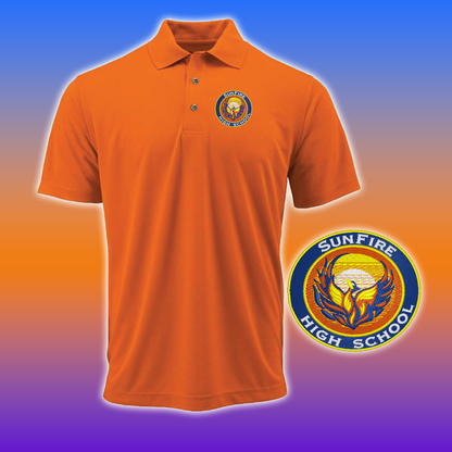 Sunfire High School Staff Polo Shirts