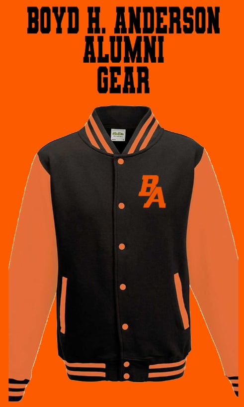 Boyd H. Anderson "BA Alumni" Fleece Letterman Jacket
