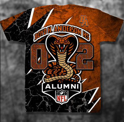 BA 2002 3D homecoming Shirt  (tailgate 2025)