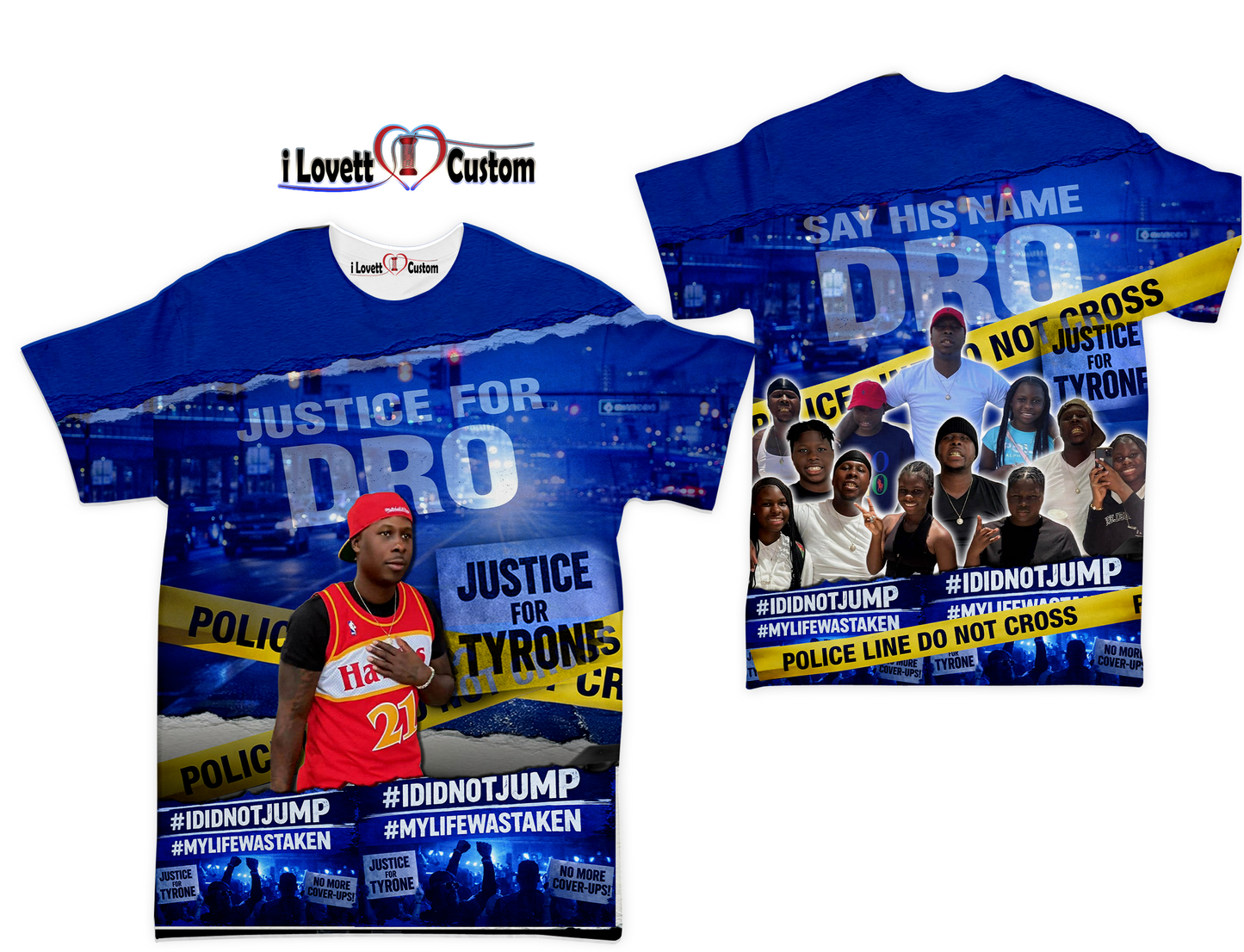 Justice for Dro  #justic4dro 3D shirt