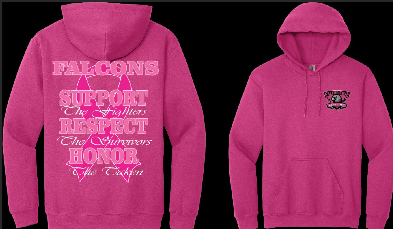Pink Hoodie Falcon Cove