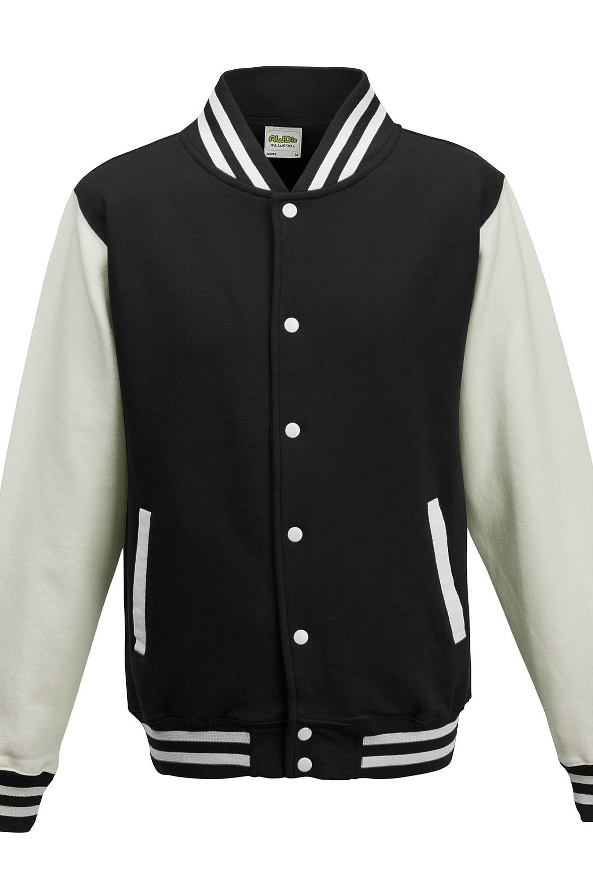Soft Letterman Embroidered Varsity Style Jacket (Basic)