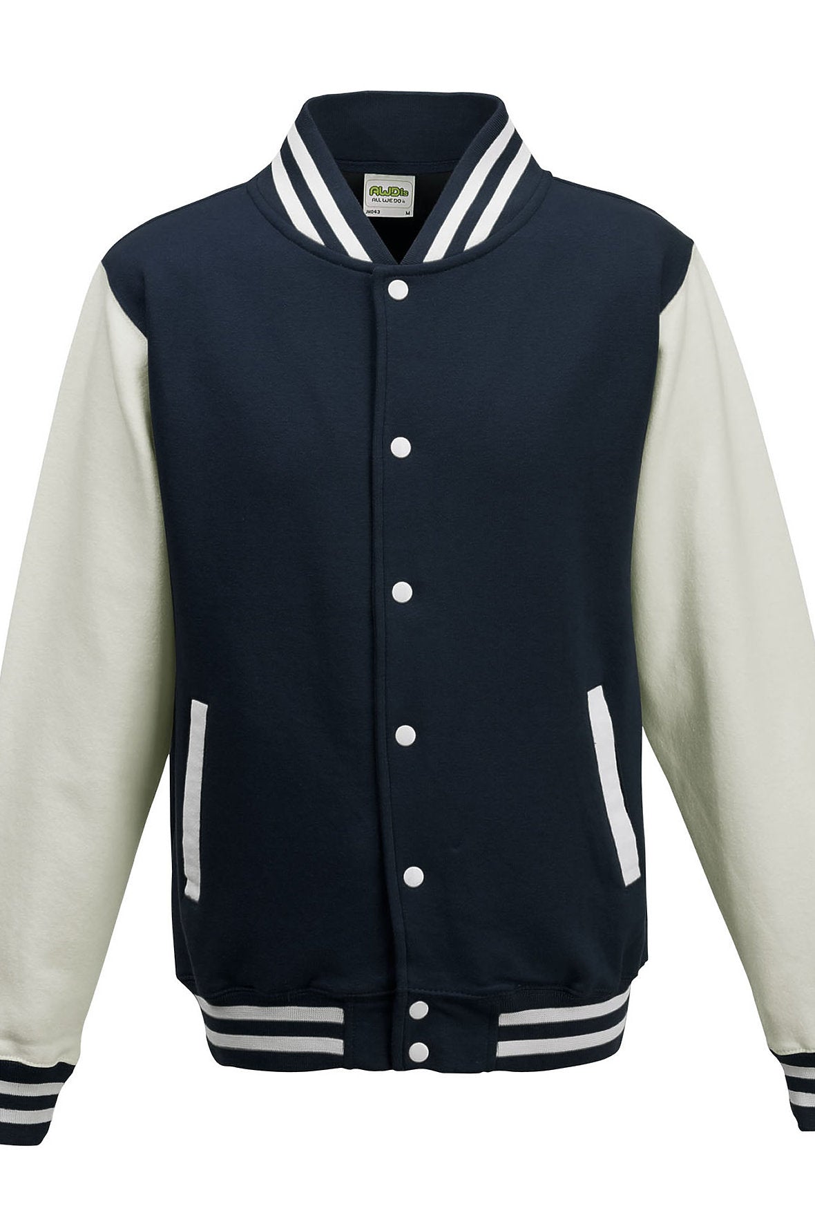 Soft Letterman Embroidered Varsity Style Jacket (Basic)
