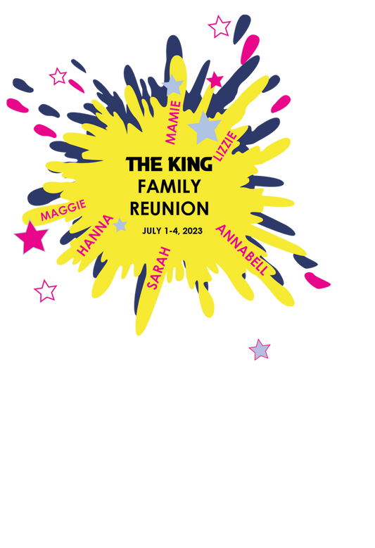 King Family Reunion Committee T-shirts