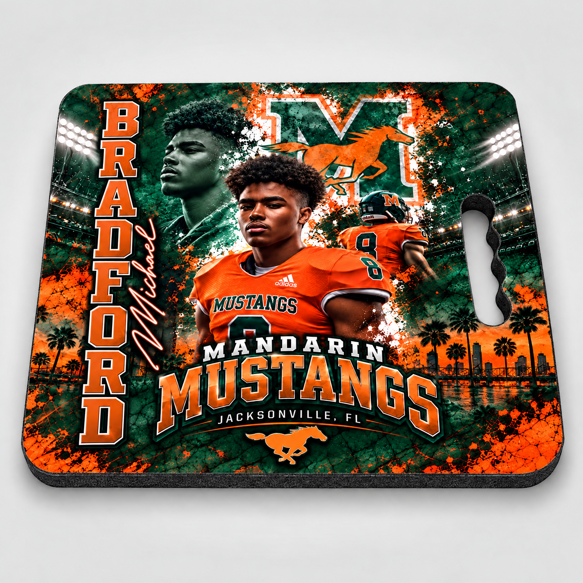 Design example; personalized with your submitted photos and wording